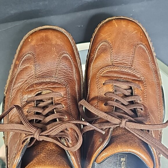 Rockport ITravel Men’s Casual Shoes Size 9.5 Brown Leather Lace Up Nice Pair - Picture 13 of 14